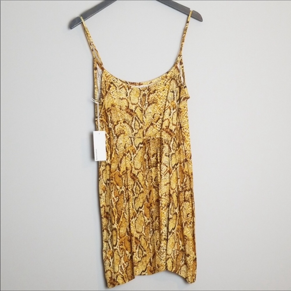 Reformation Vivette Tie Waist Mini Dress - Picture 5 of 8
